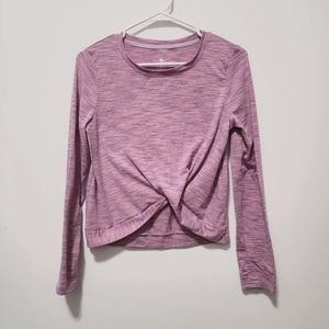 Athletic Works Sweatshirt Front Twist | L |